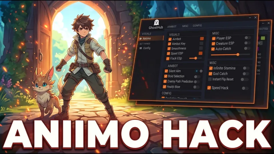Aniimo Cheat delivers the best free cheat menu with autofarm and damage boost for PC players