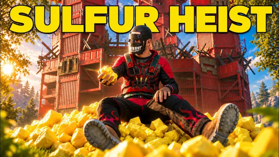 Rust sulfur heists explained and why stealing a stash beats grinding nodes